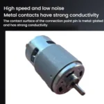 775 Micro Motor Garden Tools High Pressure Water Pump Air Pump Equipment Fan DC Motor - Image 4