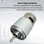 775 Micro Motor Garden Tools High Pressure Water Pump Air Pump Equipment Fan DC Motor - Image 6