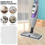 3pcs /Pack Microfiber Pads For Shark S3101 Steam Mop Replacement Mop Head Covers - Image 2