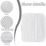 3pcs /Pack Microfiber Pads For Shark S3101 Steam Mop Replacement Mop Head Covers - Image 4