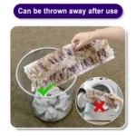 2pcs /Pack Disposable Mop Pad Refills For Swiffer PowerMop Floor Cleaning Replacement - Image 4