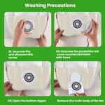 USB Powered Cooling Pad Baby Stroller Seat Cushion With Fan 3 Speed Adjustable Levels - Image 12