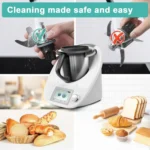 Stainless Steel Dough Mixer Knife Replacement Durable Baking & Cooking Accessories - Image 4