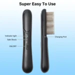 PaiPaitek PD166 Pet Safe Physical Worming Electronic Comb Pet Flea Control Brush - Image 6