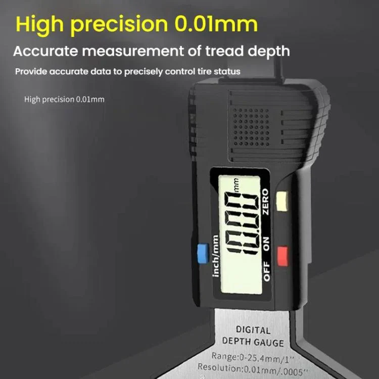 TBD06060511_B6.webp Syntek Digital Depth Ruler 0-25mm Electronic Tire Tread Measuring Ruler - Image 7