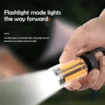 Rechargeable Dual Light Source Camping Lantern & Flashlight Warm/White Portable Outdoor Light - Image 4