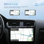 7 Inch 4+64G WiFi Version Dual Butt Universal Bluetooth Wireless Carplay Car Navigation Center Control - Image 5