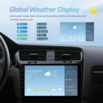 7 Inch 4+64G WiFi Version Dual Butt Universal Bluetooth Wireless Carplay Car Navigation Center Control - Image 7