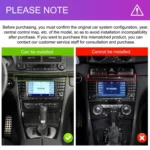7 inch Horizontal Screen 2+64G Bluetooth Car Player Carplay Car Center Control Integrated Machine For Mercedes-Benz W211 / E200 / E220 / CLS350 / CLS500 - Image 14