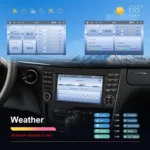 7 inch Horizontal Screen 2+64G Bluetooth Car Player Carplay Car Center Control Integrated Machine For Mercedes-Benz W211 / E200 / E220 / CLS350 / CLS500 - Image 10