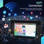 For Peugeot 408 7 inch Horizontal Screen Carplay Car Player Car Navigation Center Control - Image 6