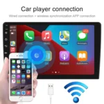 For BMW E46 1999-2005 9 inch WiFi Version Large Screen Carplay Car Navigator Reversing Camera Integrated Machine - Image 2