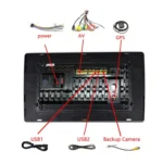 For BMW E46 1999-2005 9 inch WiFi Version Large Screen Carplay Car Navigator Reversing Camera Integrated Machine - Image 11