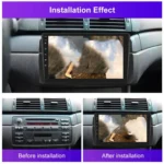For BMW E46 1999-2005 9 inch WiFi Version Large Screen Carplay Car Navigator Reversing Camera Integrated Machine - Image 10