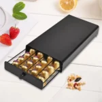 For Nespresso OASISWJ YZ1384 Handle Model 40pcs Dustproof Coffee Capsule Organizer - Image 4