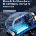 SUITU ST-8007C Car Vacuum Cleaner Vacuuming Blowing Home Outdoor Handheld Small Brushless Vacuum Cleaner - Image 6