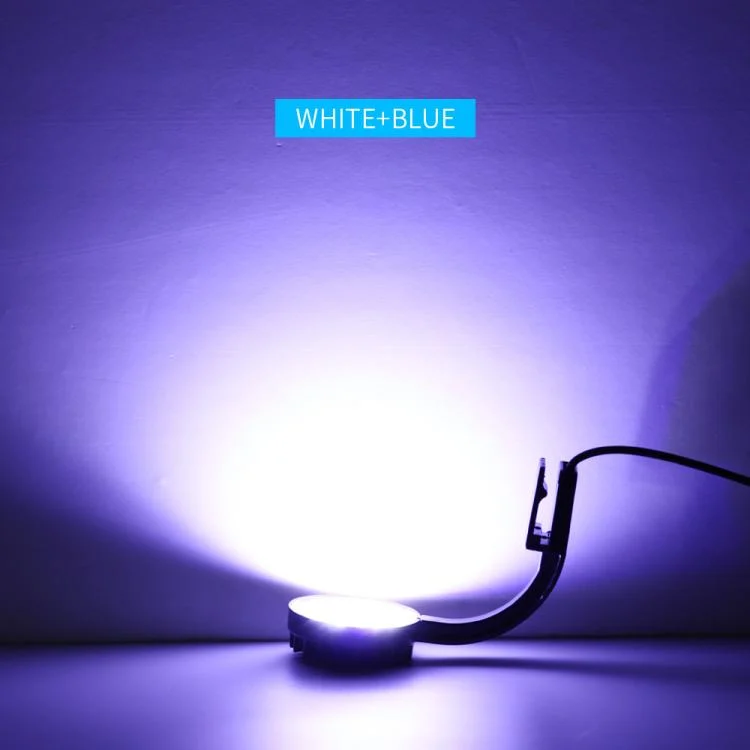 TBD06060678_B3.webp 5W Blue White Aquarium LED Clip Light with 12 LEDs USB Powered Mini Fish Tank Light for Aquatic Plants, Water Grass & Small Tanks - Image 4