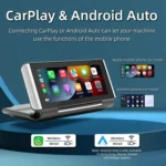 6.86 Inch Foldable Portable Bluetooth Car MP5 Player With MirrorLink/CarPlay/Android Auto Support - Image 5
