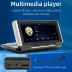 6.86 Inch Foldable Portable Bluetooth Car MP5 Player With MirrorLink/CarPlay/Android Auto Support - Image 9