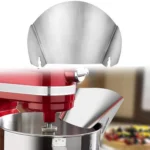 For KitchenAid Stand Mixer Stainless Steel Pouring Shield Food Chute Cover Attachment