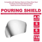 For KitchenAid Stand Mixer Stainless Steel Pouring Shield Food Chute Cover Attachment - Image 4