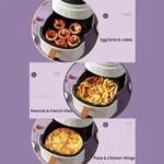 8L Air Fryer Household Multi-Function Large Capacity Oil-Free Electric Fryer - Image 5