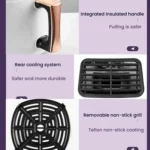 8L Air Fryer Household Multi-Function Large Capacity Oil-Free Electric Fryer - Image 8