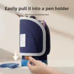 Vertical Pencil Cases Expandable Large Capacity Desk Stationery Organizer For Students - Image 3