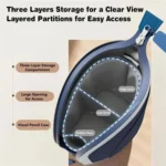 Vertical Pencil Cases Expandable Large Capacity Desk Stationery Organizer For Students - Image 6