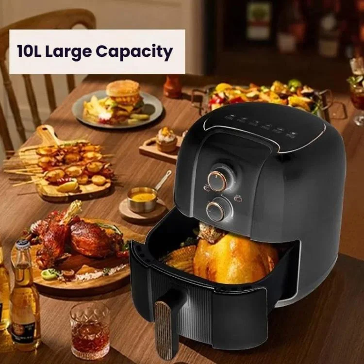 TBD06060709_B2.webp 10L Large Capacity Air Fryer Multifunctional Electric Fryer French Fry Maker, EU Plug - Image 3