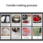 Castle Scented Candle Silicone Mold - Image 7