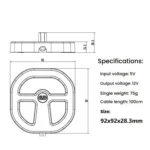 FLX-5210 Charging Base For Braun Series 1/3/5/6/7/8/9 Replacement Charger - Image 5