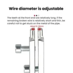 Water Tube Breakage Screw Extractor Faucet Angle Valve Manual Removal Tool - Image 5