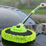 SUITU LS-444 Three-section Curved Car Wash Brush Chenille Car Wash Mop - Image 2