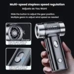 SUITU ST-6686Pro Car Vacuum Cleaner Turbine Fan High Power Strong Blower Dust Remover - Image 3