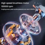 SUITU ST-6686Pro Car Vacuum Cleaner Turbine Fan High Power Strong Blower Dust Remover - Image 4