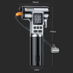 Car Air Pump With Window Breaker Cutting Tool Electric Portable Air Pump - Image 10