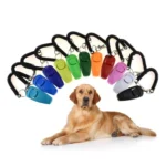 2 In 1 Pet Training Clicker Dog Whistle With Long Wristband - Image 2
