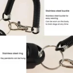 2 In 1 Pet Training Clicker Dog Whistle With Long Wristband - Image 7