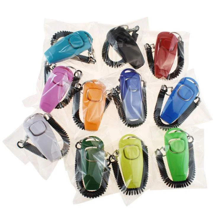 TBD06060812_B8.webp 2 In 1 Pet Training Clicker Dog Whistle With Long Wristband - Image 9