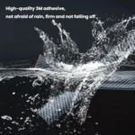 Self-Adhesive Car Wheel Arch Trim Protective Strip Anti-Scratch Guard for Vehicle Door Edge Length 1.5m - Image 7