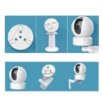5pcs /Pack 54mm Round Base Mount Bracket for EZVIZ Security Cameras - Image 4
