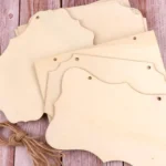 12-In-1 Wooden Hanging Sign Set With String DIY Ornaments, Handmade Craft Kits For Holiday Home Decor - Image 2