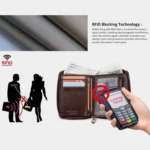 HUMERPAUL BP783 Unisex Short Leather Wallet With RFID Multi-Card Holder - Image 7