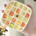 Kacheeg 2-In-1 Double Layer Ice Cube Tray With Storage Container Easy Push Release Mold - Image 4