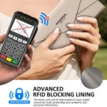 HUMERPAUL BP998 Women Leather Long Wallet RFID Multi-Card Holder Clutch Bag - Image 6