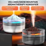 2L Volcanic Essential Oil Diffuser Humidifier Large Capacity Aromatherapy Mist Diffuser Top-Fill Water Tank - Image 2