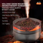 2L Volcanic Essential Oil Diffuser Humidifier Large Capacity Aromatherapy Mist Diffuser Top-Fill Water Tank - Image 3