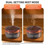 2L Volcanic Essential Oil Diffuser Humidifier Large Capacity Aromatherapy Mist Diffuser Top-Fill Water Tank - Image 5