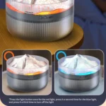 2L Volcanic Essential Oil Diffuser Humidifier Large Capacity Aromatherapy Mist Diffuser Top-Fill Water Tank - Image 7